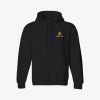 Hoodie Black Front